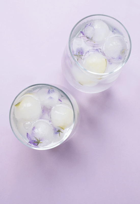 Coconut water ginger lemonade with fresh lemon juice